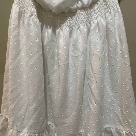 Lilly Pulitzer Quincy Strapless Dress White Size Medium - Picture 4 of 9